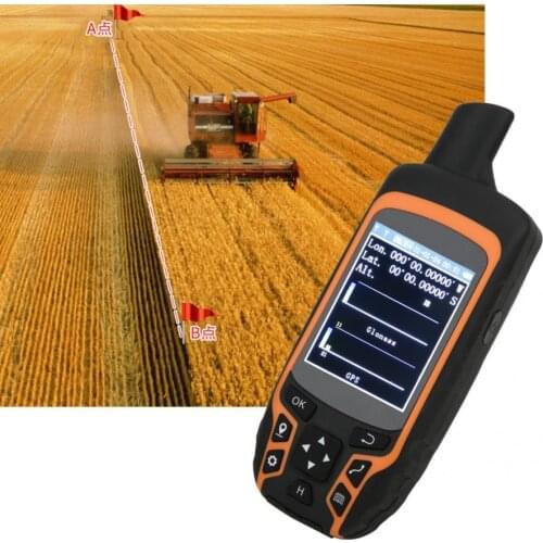 GPS Land Meter Test Device ZL-166 Handheld GPS Area meter Tester Land Measuring Instrument Plough Navigation Land Area Meter