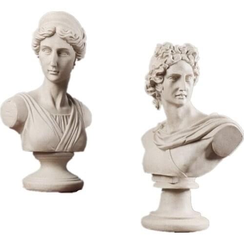 44cm Resin Greek David Venus Statue Aphrodite Art Sculpture Art&Craft Home Decoration Ornament Gift R1163