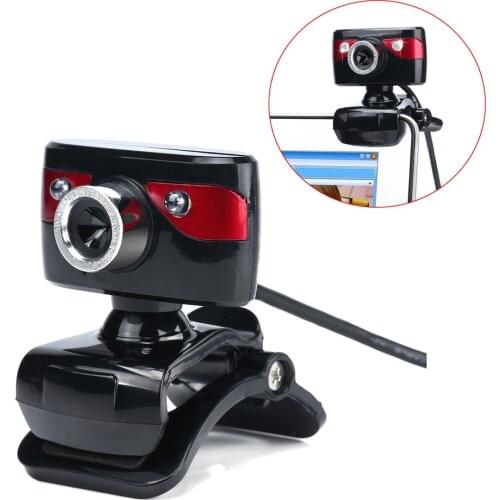 NEW HD USB Webcam Built-in Microphone Web Camera for Windows 10 8 7 XP PC Computer Digital USB Video Recorder for Home Office