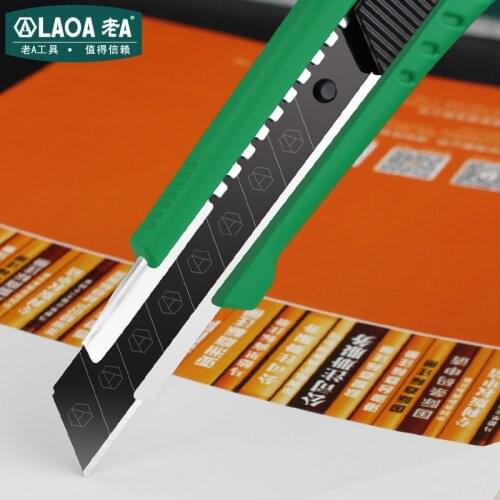 LAOA New Arrival 18MM Utility Knife Household Cutting Tools Wallpaper Cutter Office Tools