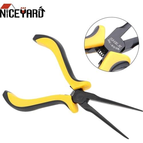 NICEYARD Needle Nose Plier Long Nose Plier Forceps Repair Hand Tool Multi tool