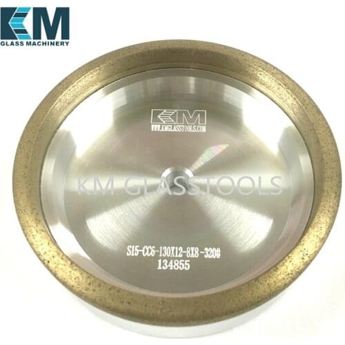 S15-CC5 Extreme quality!Diamond wheels 130(or100)mm-W8x8 for Arrising of Straight-line Edger; Miter Machine; Double MC