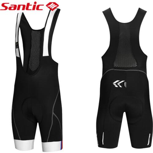 Santic Men Cycling Bib shorts Riding Clearance MTB Road Bike Short