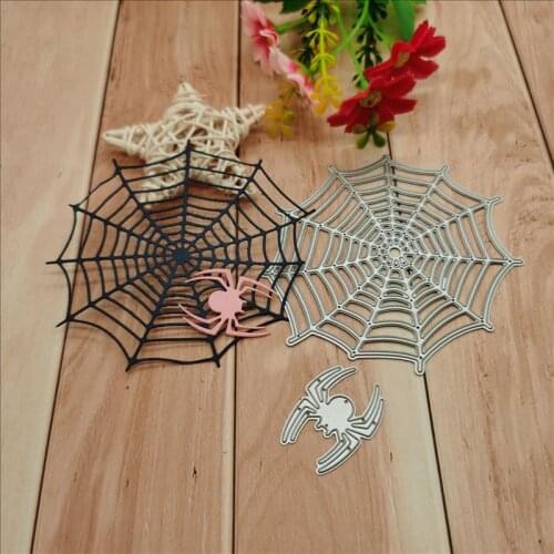 Spider web Metal Cutting Dies for DIY Scrapbooking Album Paper Cards Decorative Crafts Embossing Die Cuts