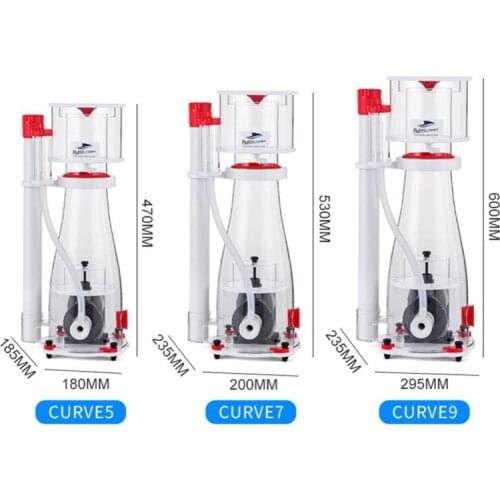 Bubble Magus Curve 5/7/9 A5/A8/A9 29/36/66 Aquarium Internal Protein Skimmer DC Pump Saltwater Marine aquarium accessories
