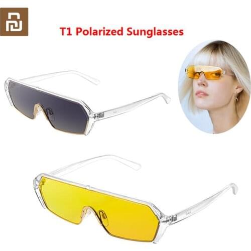 Qukan T1 Polarized Sunglasses Driving Lens Transparent Color-changing HD Polarized Anti-UV Block Glare Sun Glasses Unisex