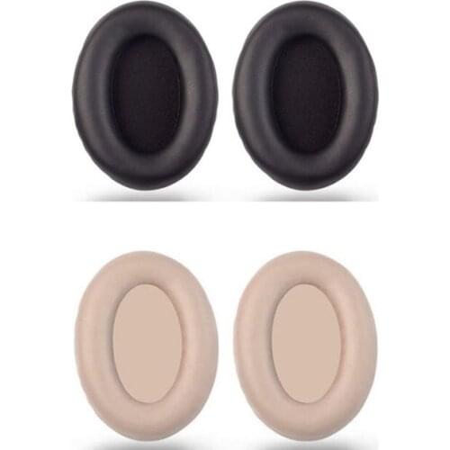 1 Pair Earmuff Ear Pads Sleeve Ear Cushion Cup Cover For Sony WH-1000XM3 Wireless Bluetooth Headphone Accessories