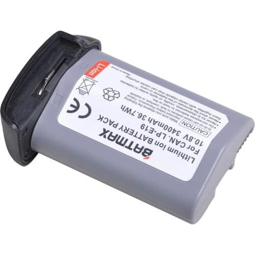 1Pc 3400mAh 10.8V LP-E19 LP E19 Battery Akku for Canon-1DX 1DX MarK2 Mark3 MARK4 1DS SLR Cameras