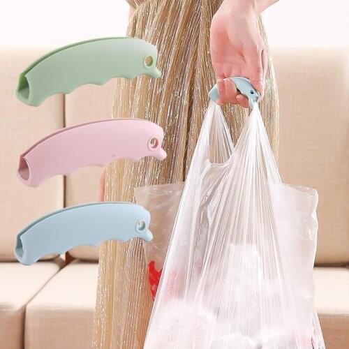 1pc Shopping Bag Silicone Lifting Holder Handle Grip Save Effort Carrier Lock Home Tool Bag Clips Protect Hands
