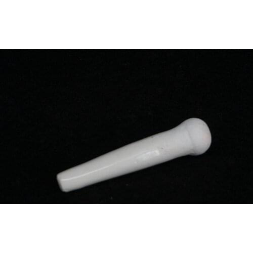 100mm Length Ceramic Pestle Rod Porcelain Ceramic Apothecary Pharmacy Lab Drug