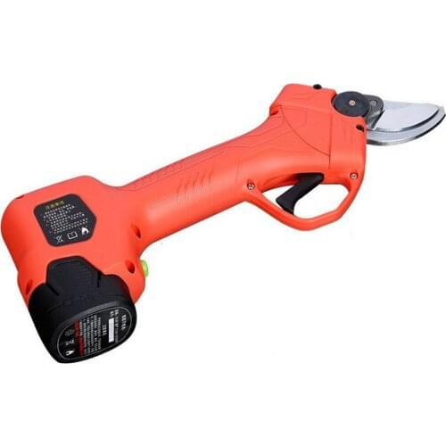16.8V Electric Shears Garden Electric Pruner Li-ion Battery Garden Secateur Branch Cutter Pruning Shears for Sharp Cutting Tool