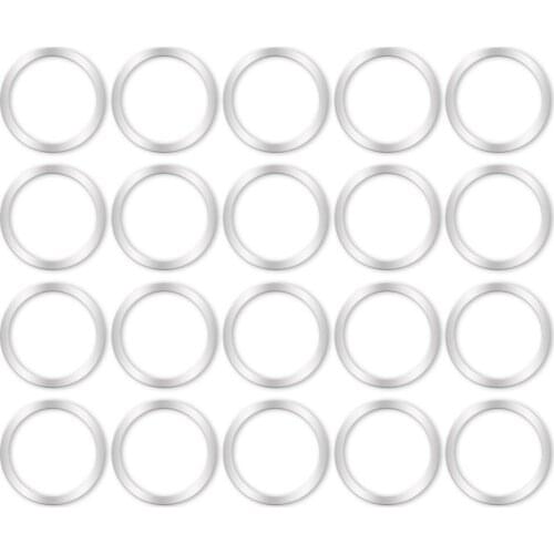 20Pcs Bike Bicycle Chain Wheel Crankset Screws Washer Gasket Rings Accessories шатуны для велосипеда pe de vela de bike