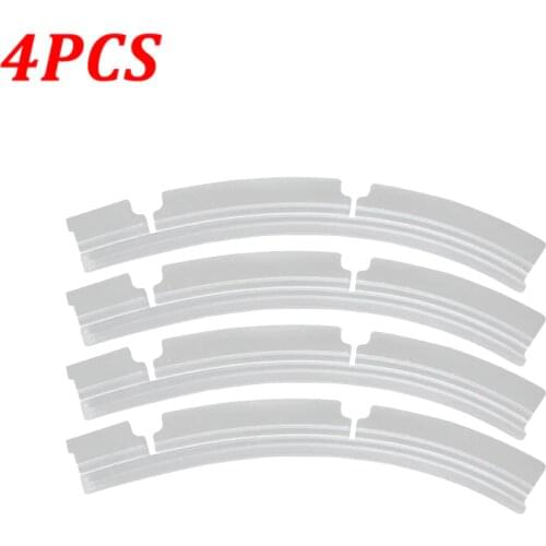 4PCS Replacement Silicone Blades for Neato Combo Brush XV-21 XV Signature Pro XV-11 XV-12 XV-14 Robot Vacuum Cleaner Spare Parts