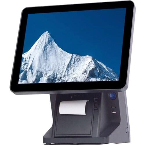 ComPOSxb pos terminal commercial retail cash register built in 80mm printer VFD pos system