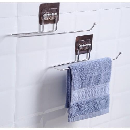 Kitchen Toilet Paper Holder Tissue Holder Hanging Bathroom Toilet Paper Holder Roll Paper Holder Towel Hanger Rack Stand