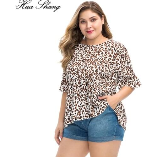 Huashang Leopard Blouses