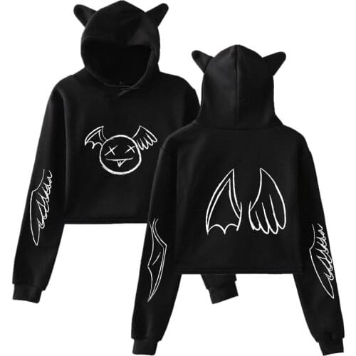Dream 25 Million Merch Dreamwastaken LIMITED EDITION MCYT Cat Cropp Hoodies Girl Long Sleeve Hooded Pullover Crop Tops Loose