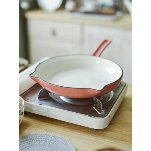 21cm cookware Pots for kitchen utensils pans Cauldron Cast Iron Grill Frying Pan Nonstick pan Cooking pots Enamel pots and pans