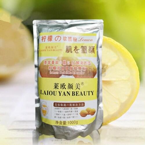 Lemon Essence + Vitamin C Soft Peel Off Modeling Mask Powder Film Powder Mask Tender Skin Moisturizing 800g