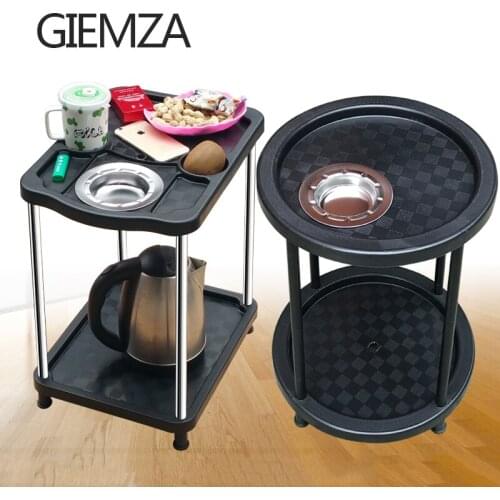 GIEMZA Multifunctional Shelf Coffee Table Cup Holder Accessories Chess Room Storage Holders Racks Ashtray Tea Rack