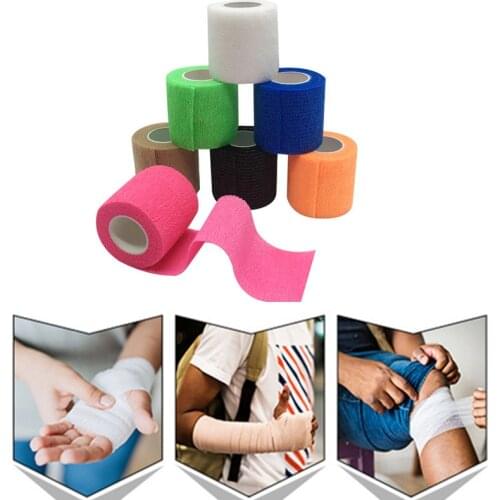 Disposable Tattoo Grip Bandage Self Adhesive Elastic Bandage For Handle With Tube Tightening Tattoo Accessories