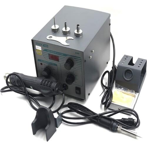 QUICK 705 Digital Display Hot Air Gun Constant Temperature Lead-free Soldering Iron Dismantling and Welding Platform
