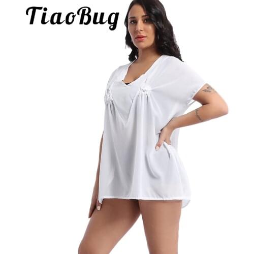 Прозрачные блузки TiaoBug China At AliExpress