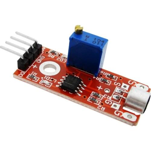 Smart Electronics 10PCS KY-038 4pin Mini Voice Sound Detection Sensor Module Microphone Transmitter DIY Robot Car