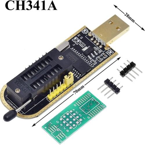 CH341A 24 25 Series EEPROM Flash BIOS USB Programmer with Software & Driver CH341 I21