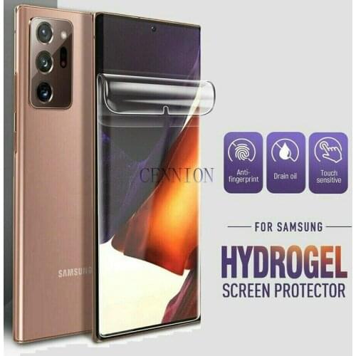 Clear matte front back Hydrogel Film protector for Samsung Galaxy Note 20 10 9 8 S20 S10 S9 S8 Plus Ultra Lite 100pcs no package