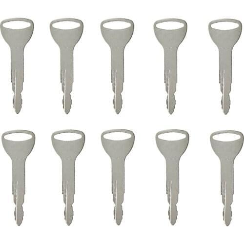 10) Ignition Key For Toyota New Forklift Heavy Equipment Replaces A62597 7591-23330-71 TY57591-23330-71 162597
