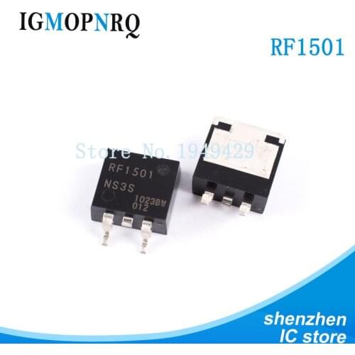 10pcs RF1501NS3S TO-263 RF1501 Rectifier DIODE REC 350V 20.0A FAST D2PAK new