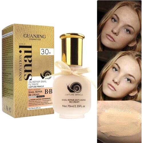BB Air Cushion Foundation Mushroom Head CC Cream Concealer Whitening Makeup Cosmetic Waterproof Brighten Face Base Tone