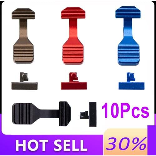 Airsoft Bolt Catch CNC Aluminum Alloy Material for M4/M16 AEG BD556 Ver.2 Receiver Gel Blaster Series Paintball Accessories