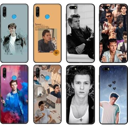 Black tpu Case For Huawei Honor 20 Lite 10 10i 20S 30S 30 Case Honor 7A 5.45 7s 7C 5.7 Case Cover Tom holland
