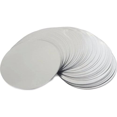 50Pcs 3inch Silver Wine Pourer Disk Drip-proof Drop Drip Stop Pouring Pour Spout