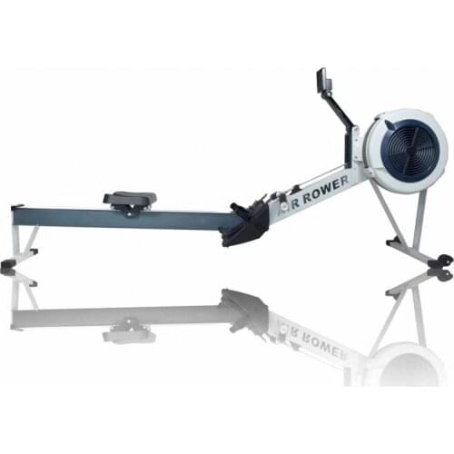 Rowing Machine LCD Display Metal Track Home Smart Fitness Equipment Wind Resistance Rowing Machine Gym Commercial Foldable XB