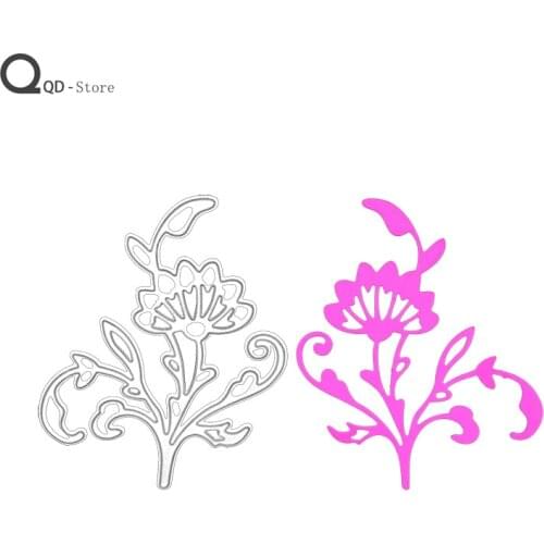 Paper Cutting Card Flowers Metal Cutting Dies for Scrapbooking Mold Cut Stencil DIY Card Make Mould Model Craft Decoration New
