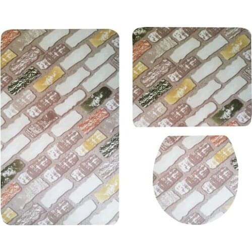 BEST HOME ELAGANCE PCS SET BATHROOM TOILET SEAT MAT KIT 431216369