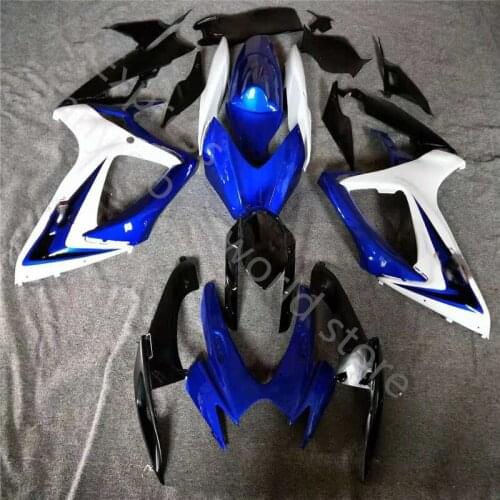 New Fairing For GSXR600 750 06-07 GSXR 750 06 07 GSXR 600 R750 K6 2006-2007 2006 2007 for Suzuki blue white black Fairing