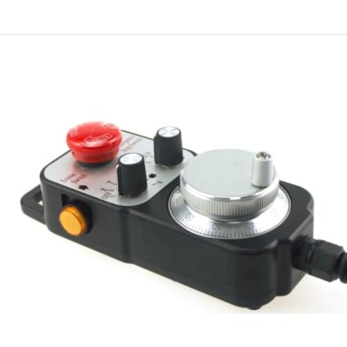 Portable rotary encoder with control switch manual pulse generator Ismm1468 Emergency stop reset control 6 axis