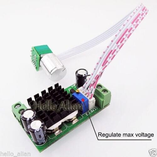 DC 5V 12V 24V 1A PWM Module DC Motor Speed Controller Regulator Switch For Fan Blower