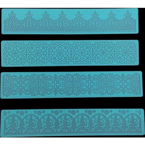 Silicone Mat To Create Sugar Laces Silicone Baking Mat Fondant Cake Decorating Tools