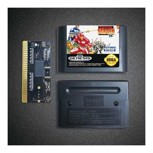 Super Smash T.V - 16 Bit MD Game Card for Sega Megadrive Genesis Video Game Console Cartridge