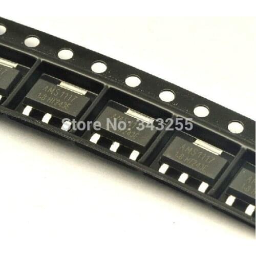 SUQ 100PCS/LOT Original AMS1117-1.8V AMS1117-1.8 AMS1117 LM1117 1117 Voltage Regulator We only provide good quality