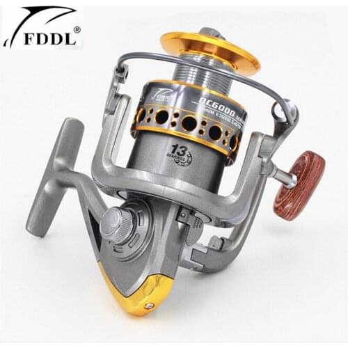 100% Origina FDDL Brand 13 axis 1000-7000 series Full Metal Spinning Fishing Reel Saltwater Freshwater Carp Feeder Fishing Wheel
