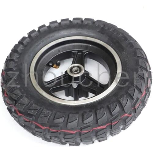 High quality 90/65-6.5 tubeless tire 11 inch vacuum tire with alloy wheel/rim electric scooter accessories