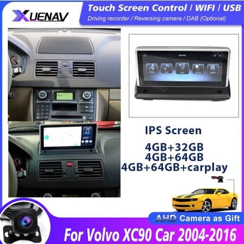 Car Autoradio Player For Volvo XC90 Car 2004-2016 Stereo Multimedia Video Player Car DVD GPS Navi Touch Screen With carplay