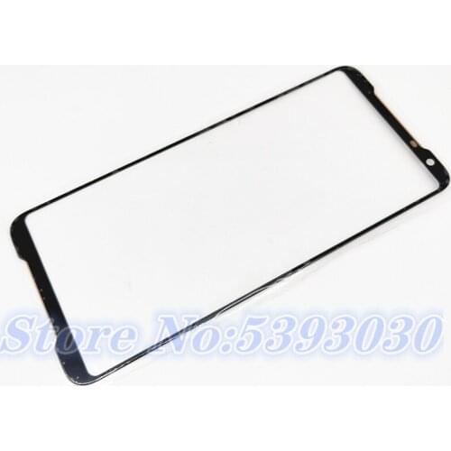 For Asus ROG Phone 3 ZS661KS ZS600KL Front Glass Panel For Asus ROG Phone II ZS660KL / ROG Phone 5 ZS673KS Outer Glass Cover