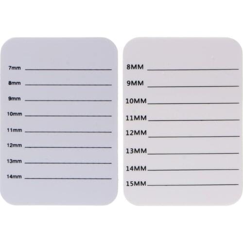 Individual Eyelash Extension Hand Plate Holder Lash Tray Strip Palette 14mm 15mm